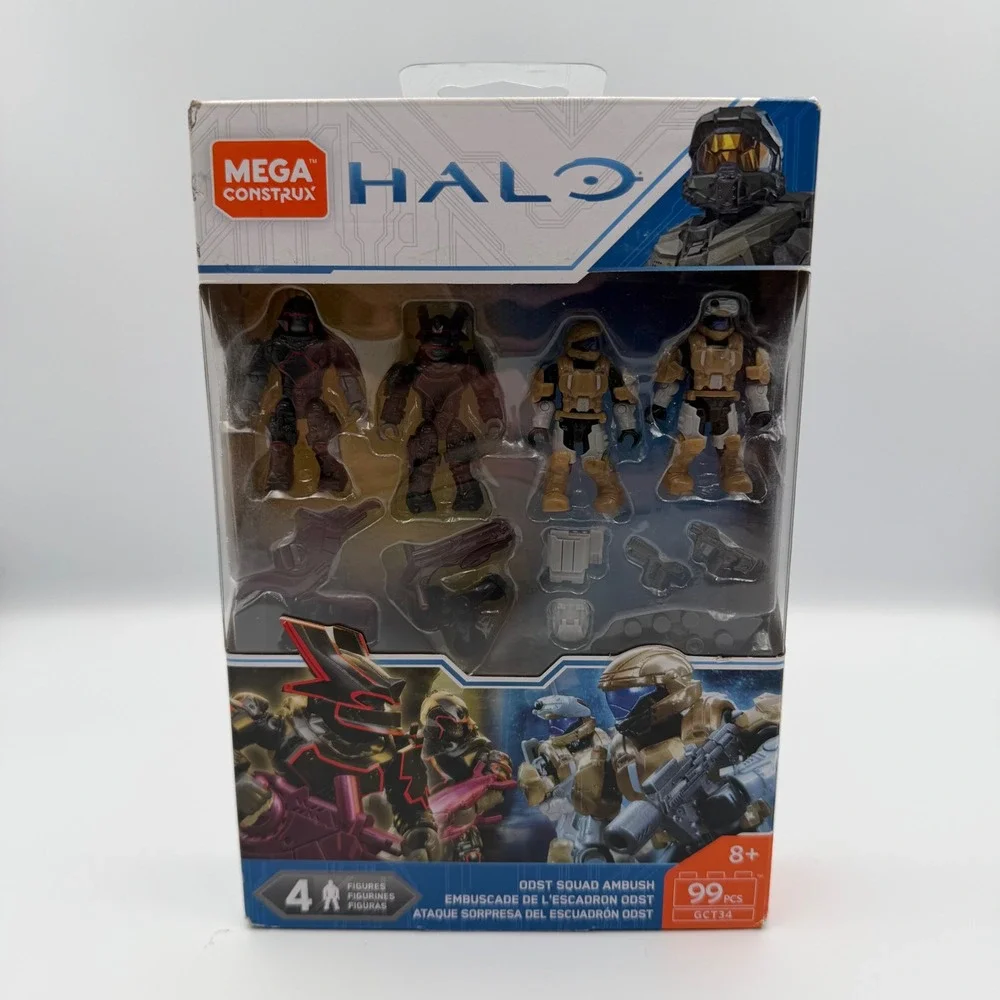 NEW Mega Construx Halo ODST Squad Ambush GCT14 99pc Set 4 Figures